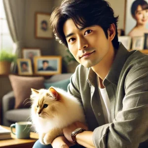 石井一彰に妻がいない理由と結婚観｜誤解を招いた姉や愛猫との関係