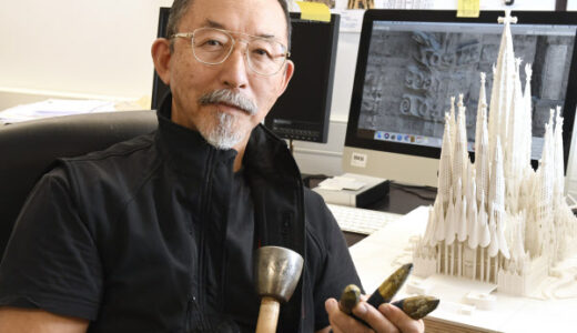 外尾悦郎の妻・比石妃佐子の経歴と結婚の馴れ初めや子供について