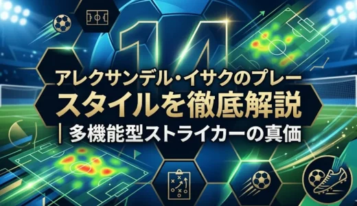 アレクサンデル・イサクのプレースタイルを徹底解説｜多機能型ストライカーの真価