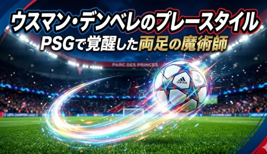 ウスマン・デンベレのプレースタイル｜PSGで覚醒した両足の魔術師