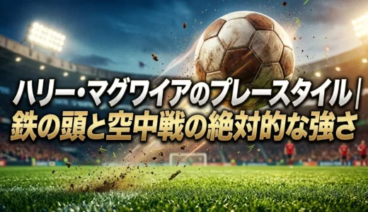 ハリー・マグワイアのプレースタイル｜鉄の頭と空中戦の絶対的な強さ