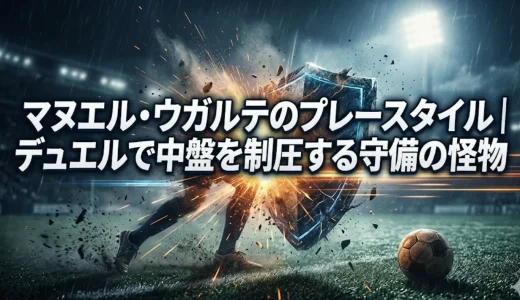マヌエル・ウガルテのプレースタイル｜デュエルで中盤を制圧する守備の怪物