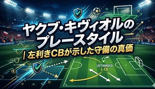 ヤクブ・キヴィオルのプレースタイル｜左利きCBが示した守備の真価