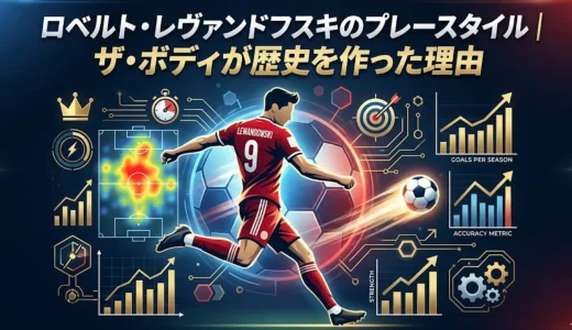 ロベルト・レヴァンドフスキのプレースタイル｜ザ・ボディが歴史を作った理由