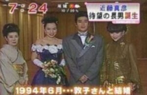 奥さんの顔は上品で美人と話題