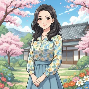 麻生祐未 実家がある長崎県長崎市の山の麓